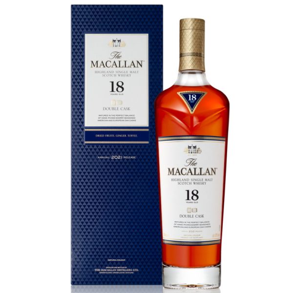 MACALLAN 18 YEARS OLD DOUBLE CASK / 麥卡倫 18年 雙雪莉桶 (2021 Release)