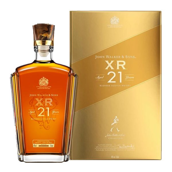 JOHNNIE WALKER & SONS XR21 OLD BLENDED SCOTCH WHISKY / 尊尼獲加XR 21年