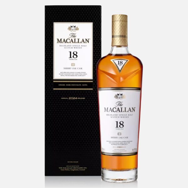MACALLAN 18 YEARS OLD SHERRY OAK / 麥卡倫 18年 雪莉桶 (2024 Release)